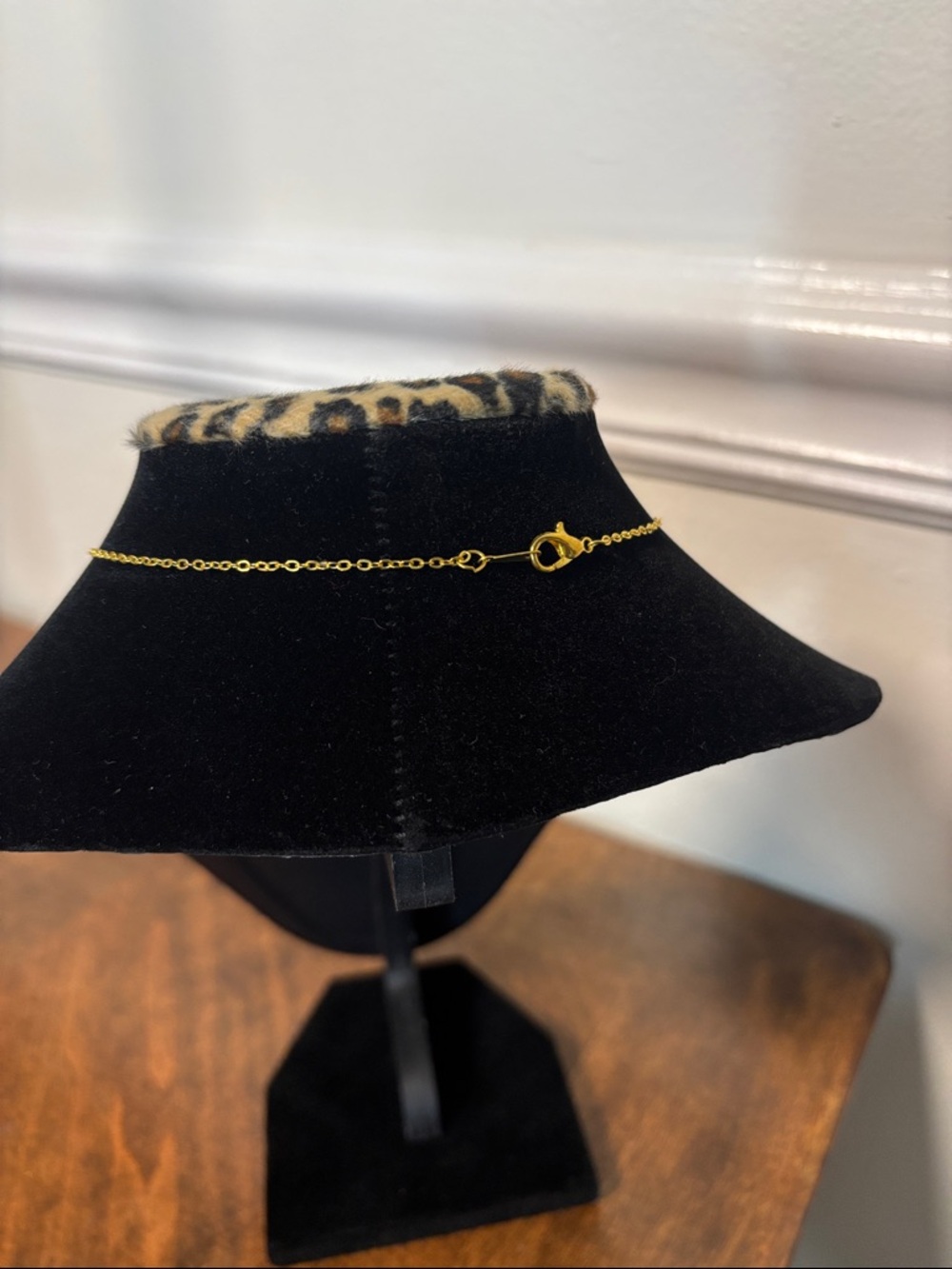 COACH Gold-Tone Circular C logo Pendant Necklace: 925 stamped chain - Picture 4 of 9